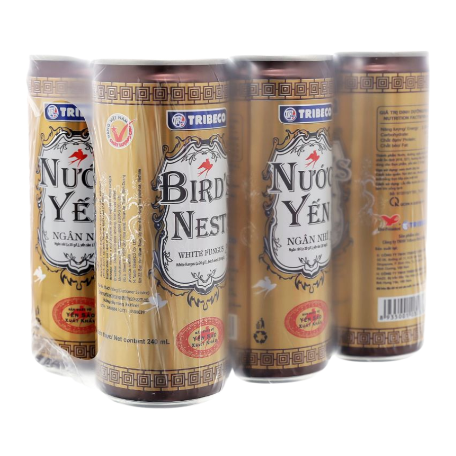 Nước yến Tribeco hộp Tết 6*240ml 0